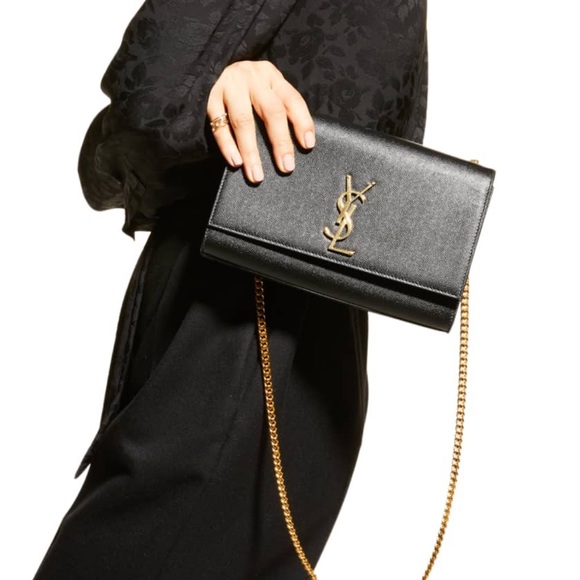 Saint Laurent Kate Medium Grain de Poudre Shoulder Bag - Picture 14 of 15